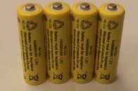 1.2V Cylindryczne pakiety baterii NICD AA900mAh UL CE