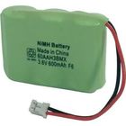 Gotowy do użycia pakiet baterii Nimh AAA750 3,6 V dla niani