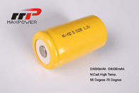 1.2v Annunciator Sub C NICAD Baterie D4500mAh, Płaski akumulator