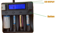 inteligentna ładowarka akumulatorów litowych ładowarka USB LCD 12V 2A