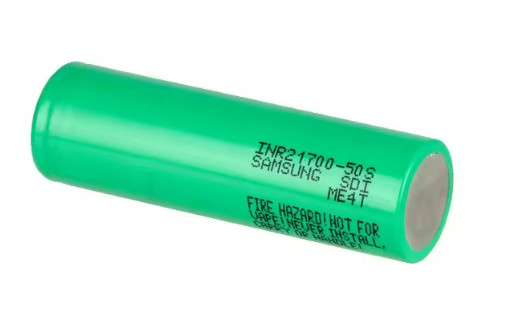 Genuine Grade A 21700 High Drain 21700 Lithium Battery 3.6V 5000mAh INR21700-50S Max 45A Rozładowanie