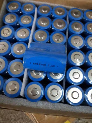 Er26500 3.6v 8500mah 9ah lisocl2 bateria Er26500 bateria litowa wielkości C 3.6V 9000mah bateria litowa pierwotna