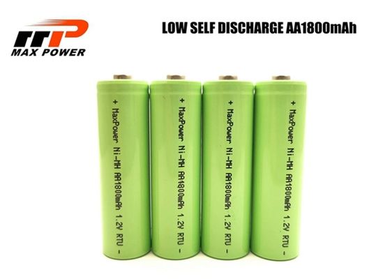 500 cykli 1,2 V AA 1800 mAh NIMH Akumulator MSDS UN38.3