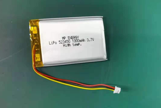 IEC62133 Akumulator litowo-polimerowy GPS 523450 3,7 V 1000 mAh