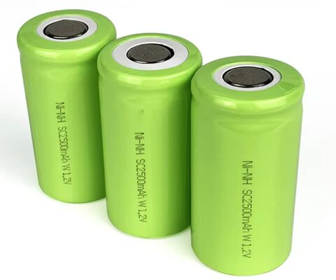 SC2500mAh 1.2V Akumulator Ni-MH z 1000 cyklami ładowania, długą żywotnością i dużą pojemnością