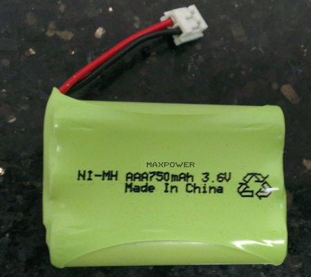 Gotowy do użycia pakiet baterii Nimh AAA750 3,6 V dla niani