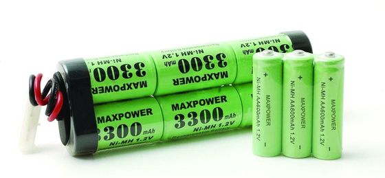 SC 3300mAh 7.2V Pakiety Nimh na baterie 10C do zastosowań R / C UL CE