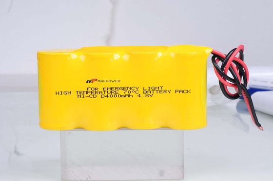 High Charge 4000mAh 4,8V NICD Akumulatory do oświetlenia awaryjnego